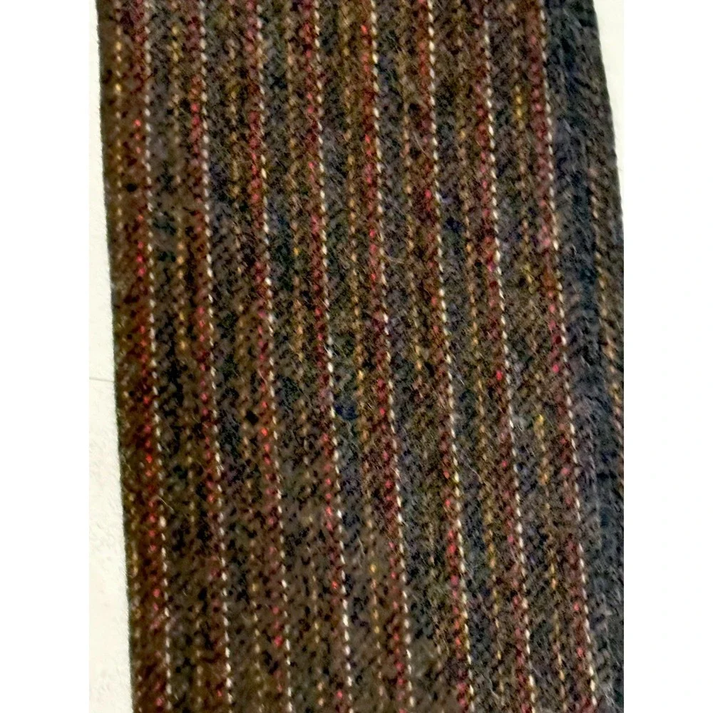 Men's Mucros House Weavers Brown Multicolor Scarf